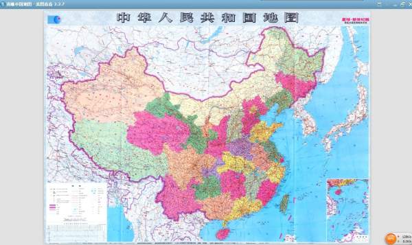 11935×8554 超清完整中国地图(pdf 图片格式)