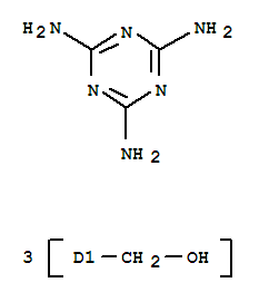 三甲基三聚氰胺结构式怎么写,急求