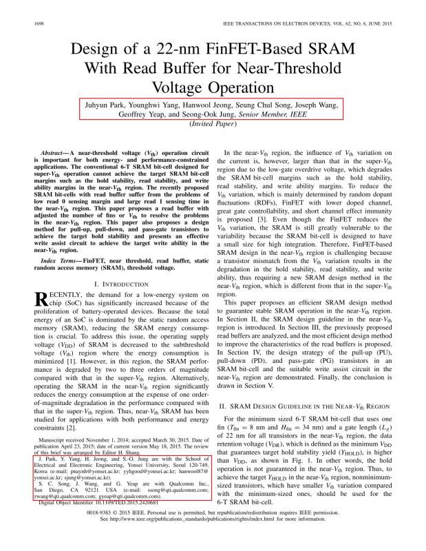 IEEE Transactions on Electron Device 通讯作者疑问- 论文投稿
