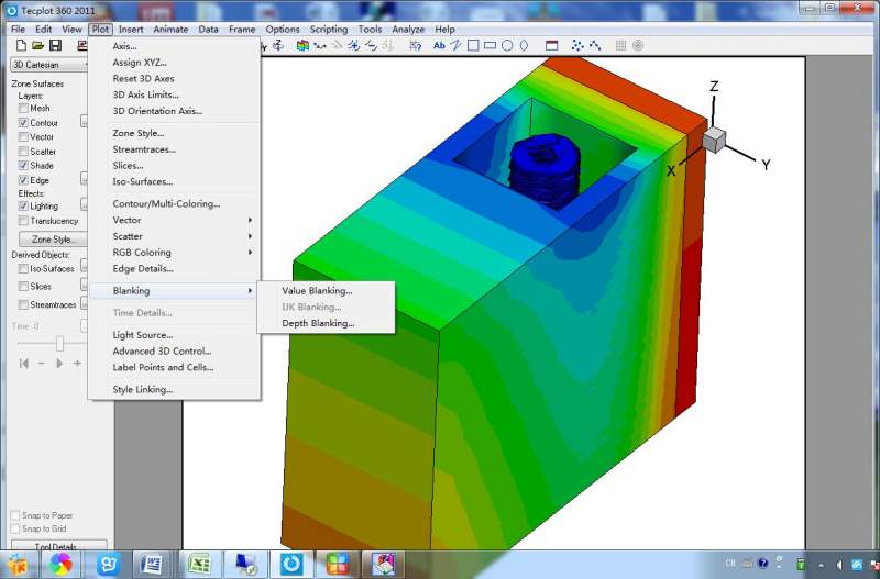 tecplot剖分三维图