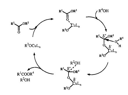钛酸异丙酯催化酯交换反应机理是什么