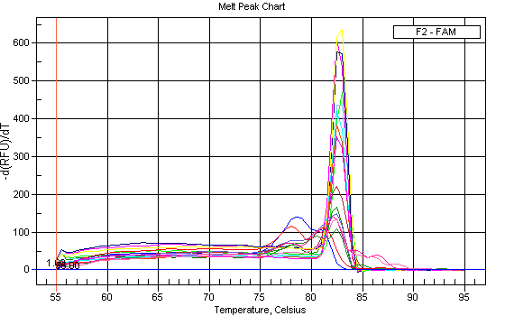 综合其他 荧光定量pcr数据分析-扩增效率 20121204-1溶解曲线