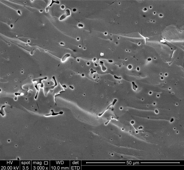 氧化锆的断面sem,怎么看不到晶粒