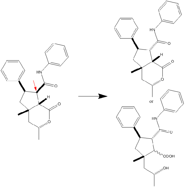 请教碱性条件下羰基a位构型翻转的问题