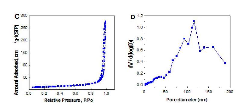催化 查看话题 这是我做的bet 等温曲线和孔径分布图,请各位大侠帮我