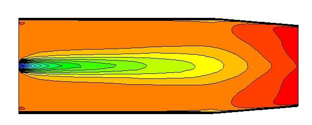 tecplot做出速度场后怎么在等速线上标注具体速度值
