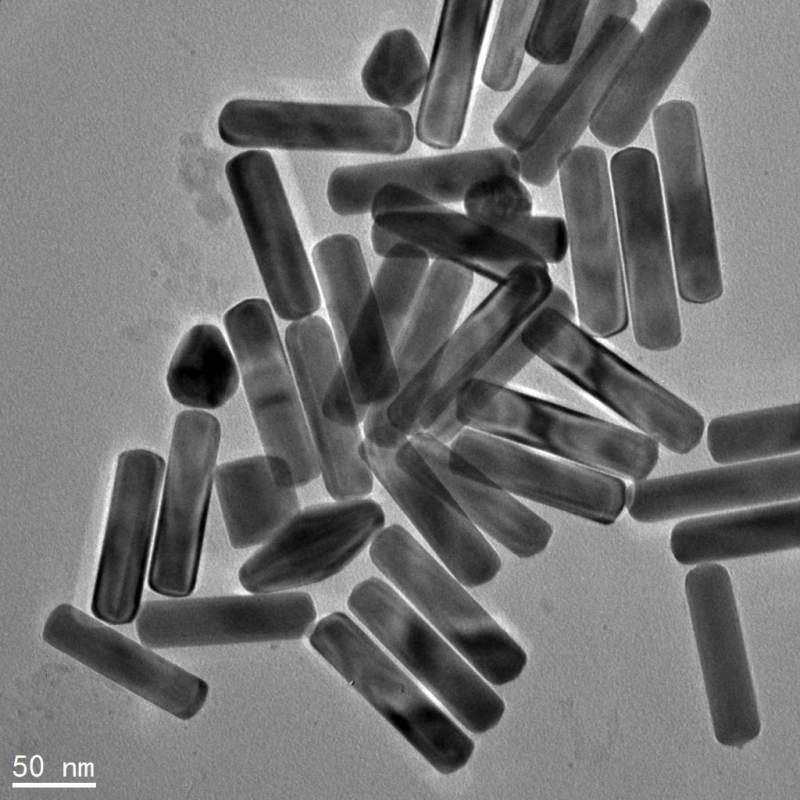 金纳米棒包覆sio2