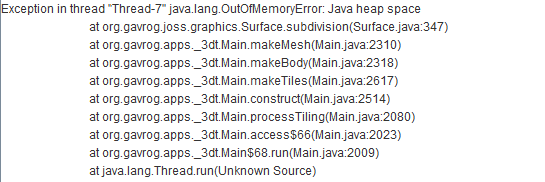 关于3dt运行出现java.lang.OutOfMemoryError: Java heap space问题 - 晶体 - 小木虫 - 学术 ...