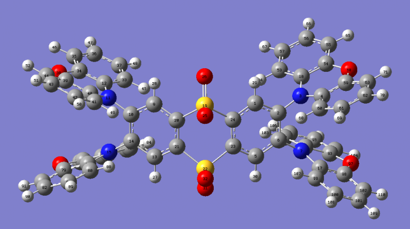 求助对称有机大分子体系如何同时扫描4个势能面