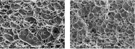求助,请问怎么分析下图的韧窝啊?
