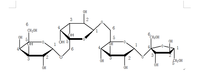 麻烦友友们看一下这个给哈沃斯式结构的c编号编的对吗求指点呀谢谢啦