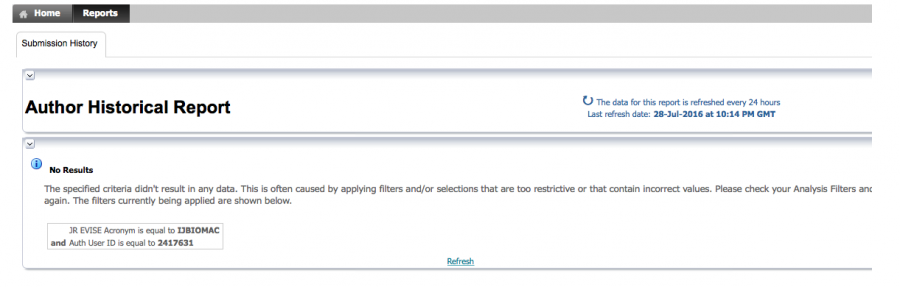国际生物大分子的杂志网页是出了什么问题吗,为什么查不到投稿信息,-1