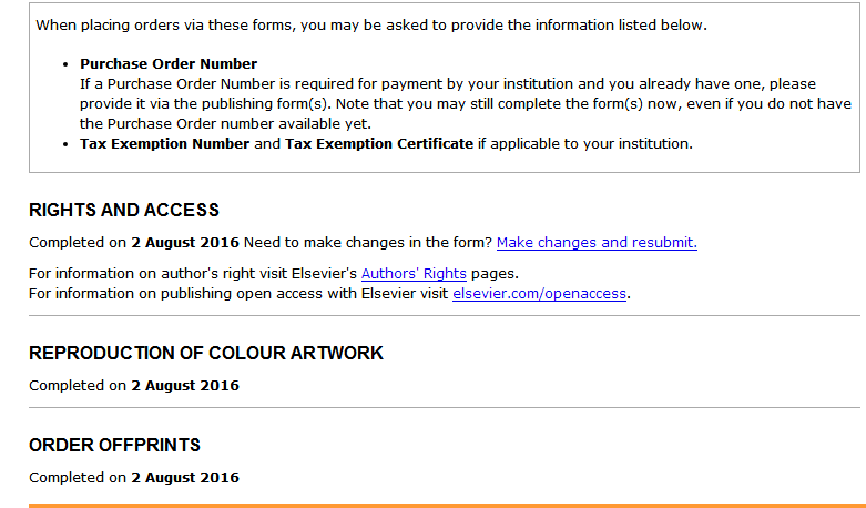 ÎÄÕ½ÓÊÕ£¬Çó´óÉñ¿´¿´Elsevier°æÈ¨ÐÒéÎÒÊÇ·ñÒÑÌîдÍêÕû