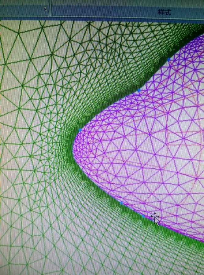 icem画非结构边界层网格