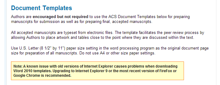求 ACS Sustainable chemistry and engineering 写作模板