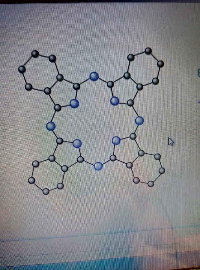 請問這個分子球棍模型怎麼畫的