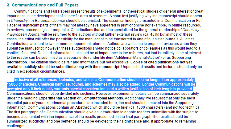 Chemistry - A European Journal投稿求助