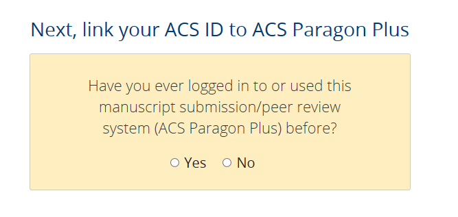 ACS 投稿登陆不上