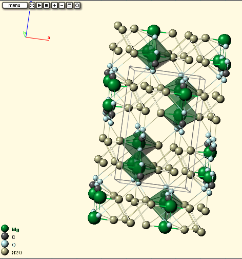 求助三水碳酸镁晶体和氢氧化镁晶体可以带结晶水的结构式