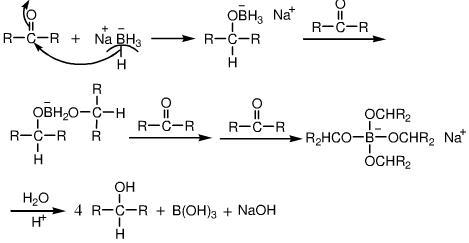 硼氢化钠还原醛基图片