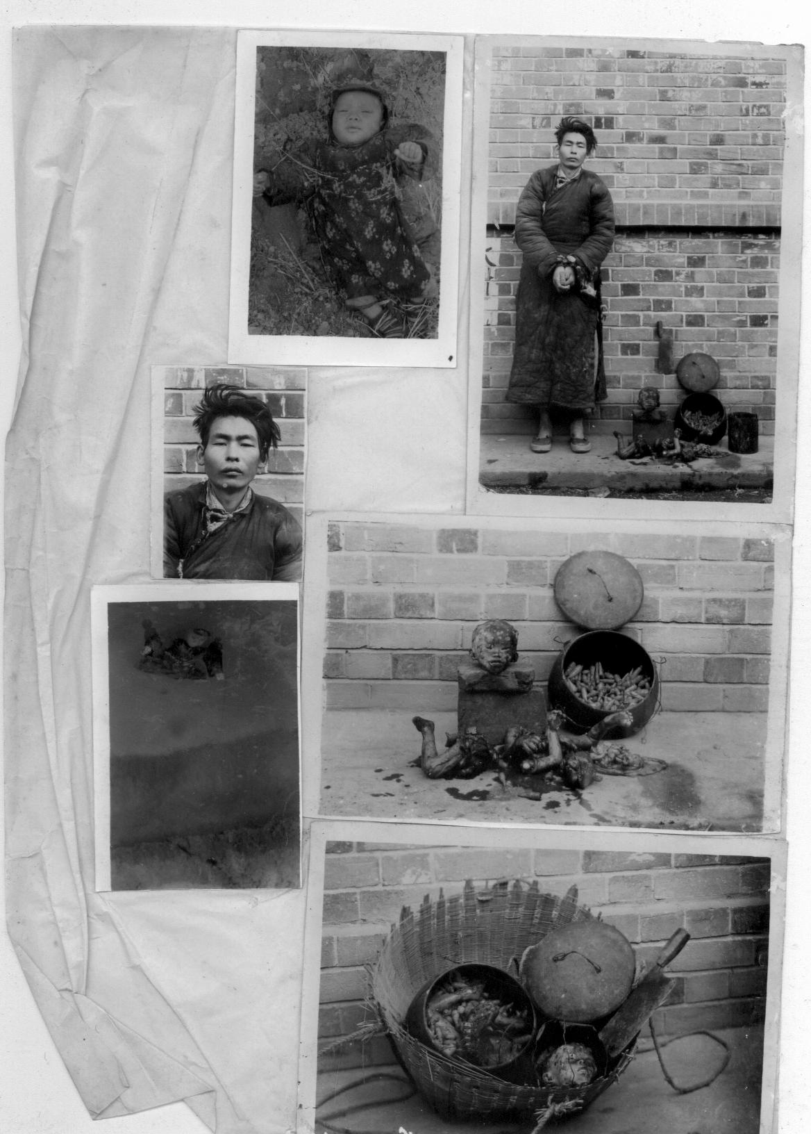 █████官方图片:三年困难时期"父煮子充饥"照片█████