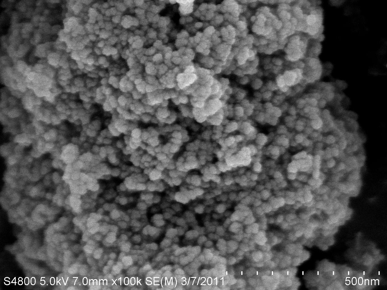 电子显微镜下的金分子图片