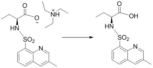 ph要调到多少才能保证羧基游离出来而喹啉环不成盐?谢谢 今日热帖